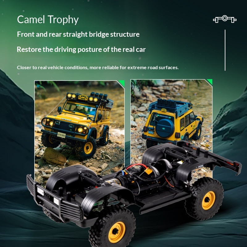 FCX10 1/10 Scale Camel Trophy  - Rc Hobby Land ulasan dan harga