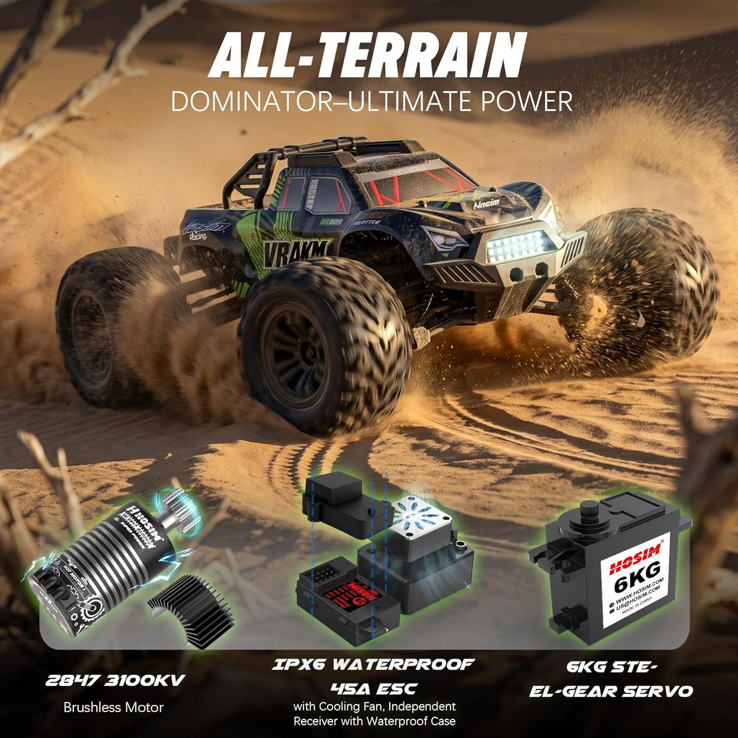 Adult Brushless RC Car, 1/10 S - Rc Hobby Grade Truck ulasan dan harga