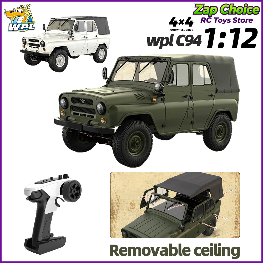 WPL C94 1/12 Scale 4WD Electri - Rc Hobby Grade Truck ulasan dan harga