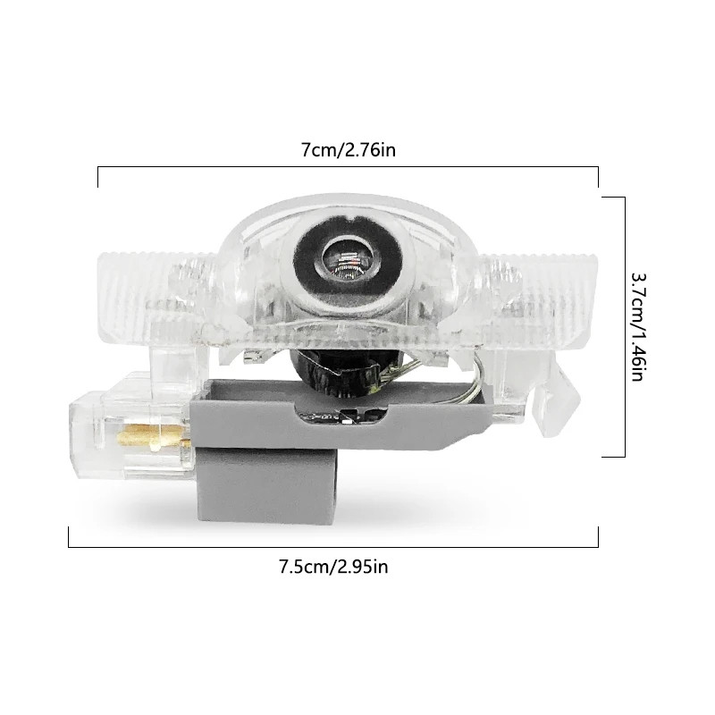 2Pcs LED Projector Lamp Car Do - Rc Hobby Toucan ulasan dan harga